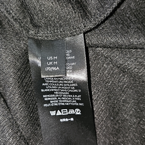 Free People Avery One Shoulder Black Mini Dress Sz M Ruffle Hem,Pockets - Picture 13 of 14